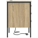 Armadio da Notte con cassetto Rovere Sonoma 42 x 41 x 61 cm