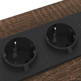 Armadio da Notte con cassetto Rovere Marrone 42 x 41 x 61 cm
