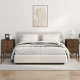 Armadio da Notte con cassetto Rovere Marrone 42 x 41 x 61 cm