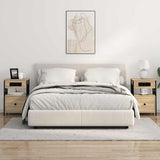 Armadio da Notte con cassetto Rovere Sonoma 40 x 31 x 60 cm