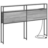 Testata contenitore Grigio sonoma 98 cm Legno truciolato