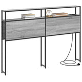 Testata contenitore Grigio sonoma 98 cm Legno truciolato