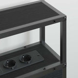 Testata contenitore Rovere nero Legno truciolato