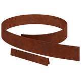 Bordura per Prato 4 pcs Ruggine 450 x 0,05 x 10 cm