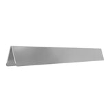 Bordura per Prato Argento 450 x 0.05 x 15 cm Acciaio zincato