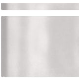 Bordura per Prato 4 pcs Argento 450 x 0.05 x 15 cm
