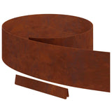 Bordura per Prato 4 pcs Ruggine 450 x 0,05 x 20 cm