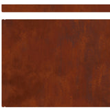 Bordura per Prato Ruggine 450 x 0.05 x 15 cm