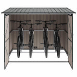 Capanno per Biciclette 3 pcs Antracite 216 x 207 x 158 cm