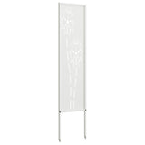 Schermo per privacy in giardino Traforo Bianco 32 x 140 cm