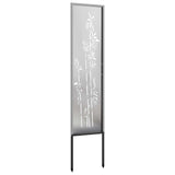 Schermo per privacy in giardino Floreale Argento 32 x 140 cm