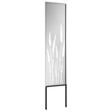 Schermo per privacy in giardino Traforo Argento 32 x 140 cm