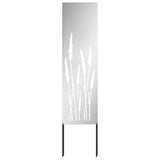 Schermo per privacy in giardino Traforo Argento 32 x 140 cm