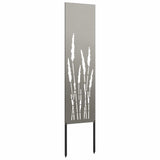 Schermo per privacy in giardino Traforo Ruggine 32 x 140 cm