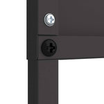 Pannello Decorativo da Giardino Altro Nero 32 x 140 cm