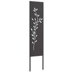 Pannello Decorativo da Giardino Altro Nero 32 x 140 cm