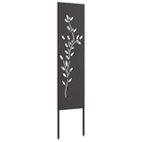 Pannello Decorativo da Giardino Altro Nero 32 x 140 cm