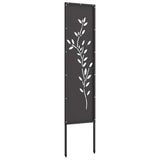 Pannello Decorativo da Giardino Altro Nero 32 x 140 cm