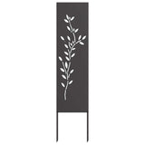 Pannello Decorativo da Giardino Altro Nero 32 x 140 cm