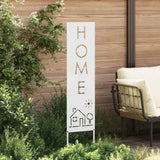 Schermo per privacy in giardino Traforo Bianco 32 x 140 cm