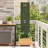 Schermo per privacy in giardino Oliver verde 32 x 140 cm