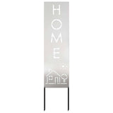 Schermo per privacy in giardino Traforo Argento 32 x 140 cm