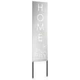 Schermo per privacy in giardino Traforo Argento 32 x 140 cm