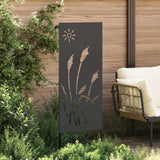 Schermo per privacy in giardino Traforo Nero 50 x 140 cm