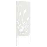 Schermo per privacy in giardino Traforo Bianco 50 x 140 cm