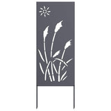 Schermo per privacy in giardino Traforo Antracite 50 x 140 cm