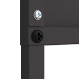 Schermo per privacy in giardino Traforo Nero 50 x 140 cm