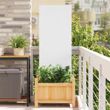 Schermo per privacy in giardino Traforo Bianco 50 x 140 cm
