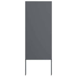 Pannello Decorativo da Giardino Altro Antracite 50 x 140 cm