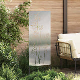 Schermo per privacy in giardino Floreale Argento 50 x 140 cm