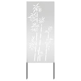 Schermo per privacy in giardino Floreale Argento 50 x 140 cm