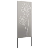 Schermo per privacy in giardino Traforo Ruggine 50 x 140 cm