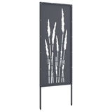 Schermo per privacy in giardino Floreale Antracite 50 x 140 cm
