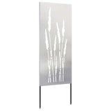 Schermo per privacy in giardino Floreale Argento 50 x 140 cm