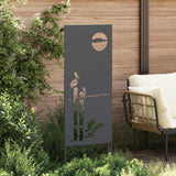 Schermo per privacy in giardino Traforo Antracite 50 x 140 cm