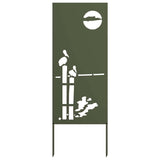 Schermo per privacy in giardino Oliver verde 50 x 140 cm