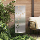 Schermo per privacy in giardino Floreale Argento 50 x 140 cm