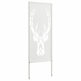 Schermo per privacy in giardino Bianco 50 x 140 cm