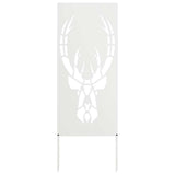 Schermo per privacy in giardino Bianco 50 x 140 cm