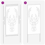 Schermo per privacy in giardino Antracite 50 x 140 cm