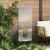 Schermo per privacy in giardino Argento 50 x 140 cm