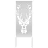 Schermo per privacy in giardino Argento 50 x 140 cm