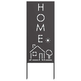 Schermo per privacy in giardino Traforo Nero 50 x 140 cm