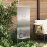 Schermo per privacy in giardino Traforo Argento 50 x 140 cm