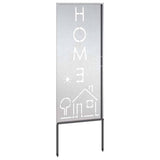 Schermo per privacy in giardino Traforo Argento 50 x 140 cm