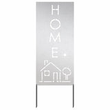 Schermo per privacy in giardino Traforo Argento 50 x 140 cm